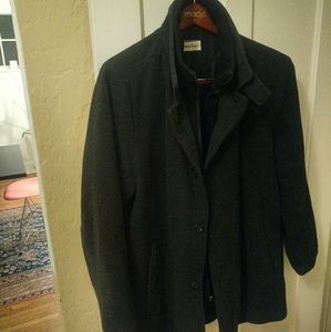 Calvin Klein wool blend coat 42R